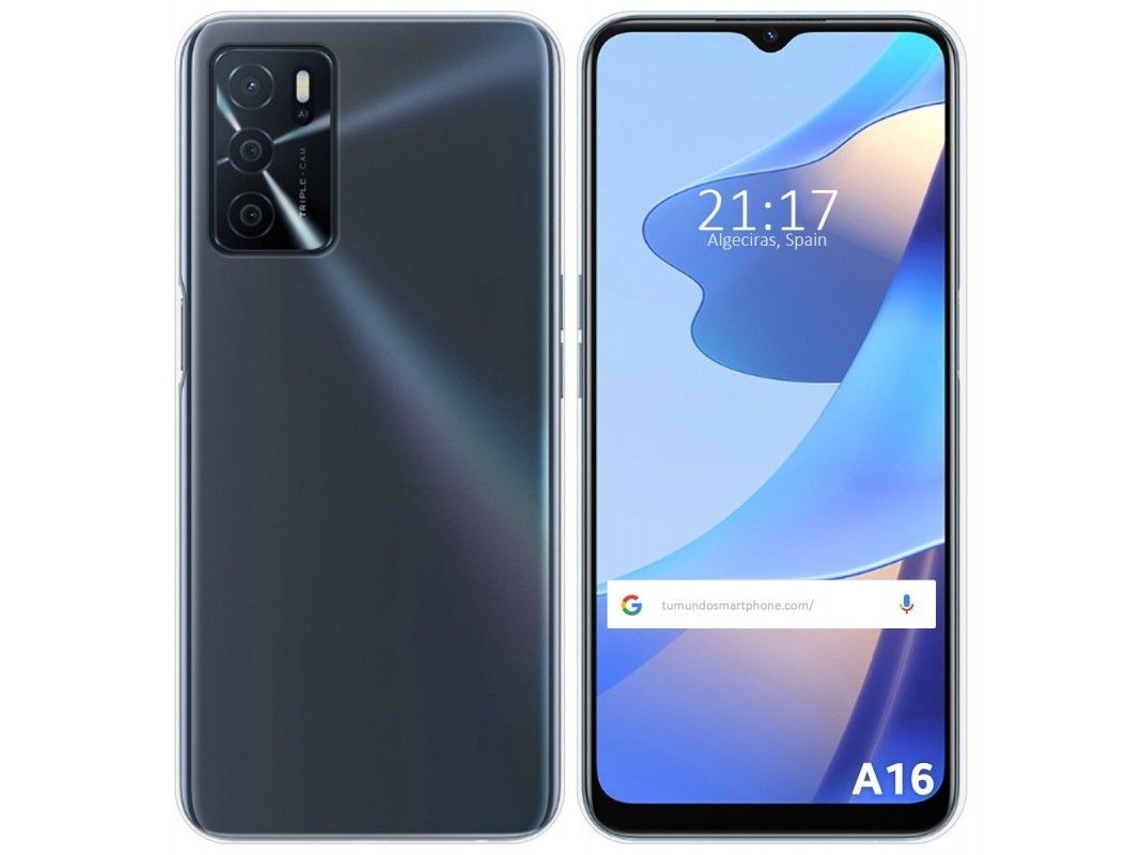 Carcasa Oppo A16 / A16s TUMUNDOSMARTPHONE Silicona Transparente