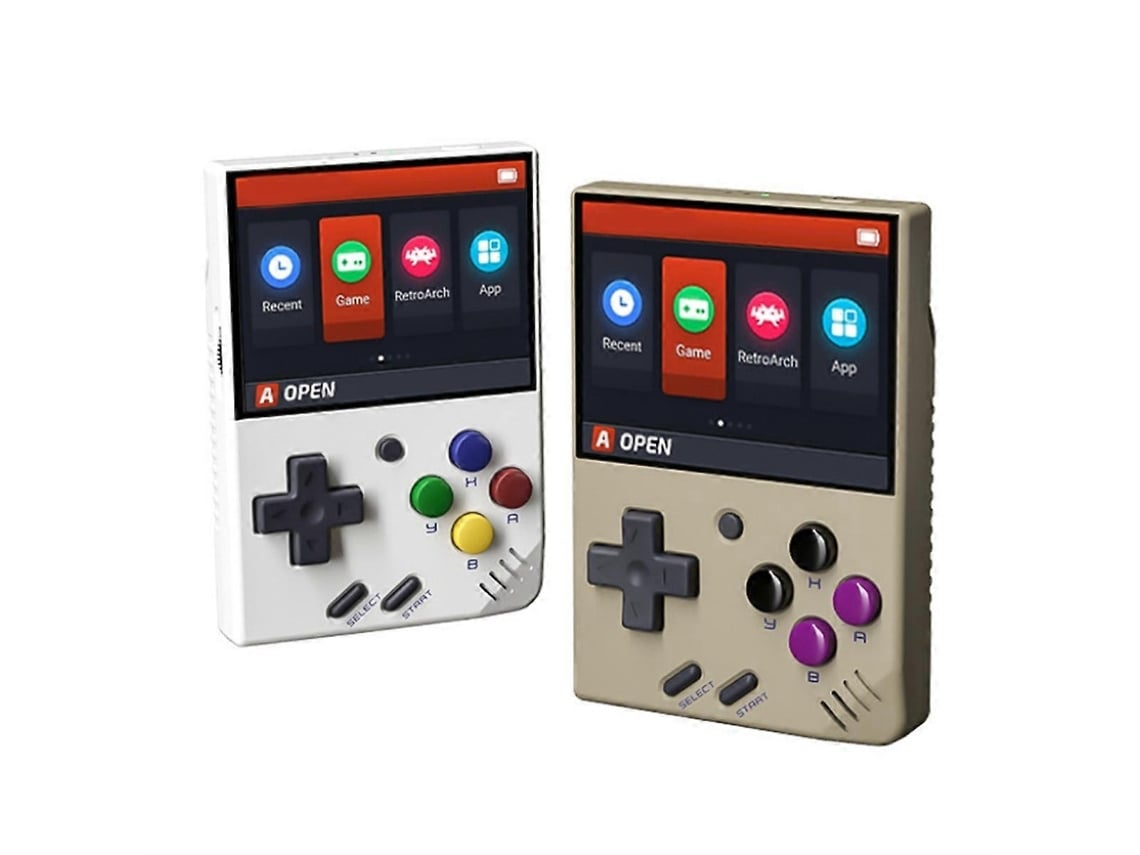 Para Consola De Juegos Portátil Retro Mini V4, Reproductor De Videojuegos Portátil De 2,8 Pulgadas, Sistema Linux Oca Game C