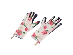 Guantes de jardinería largos, impermeables y antiadherentes para mujer, color rosa S