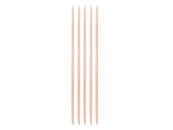 Rebe-ferramentas De Manicure 5 Peças Palitos De Madeira Para Remover Cutículas Pusher Lixador Para Unhas Reparação (17,5cm)