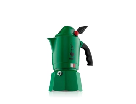 Bialetti Moka Break Alpina Cafetera Italiana Verde