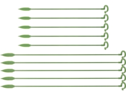 Juego De 10 Soportes Para Plantas Pequeñas En Maceta Con Tallos.