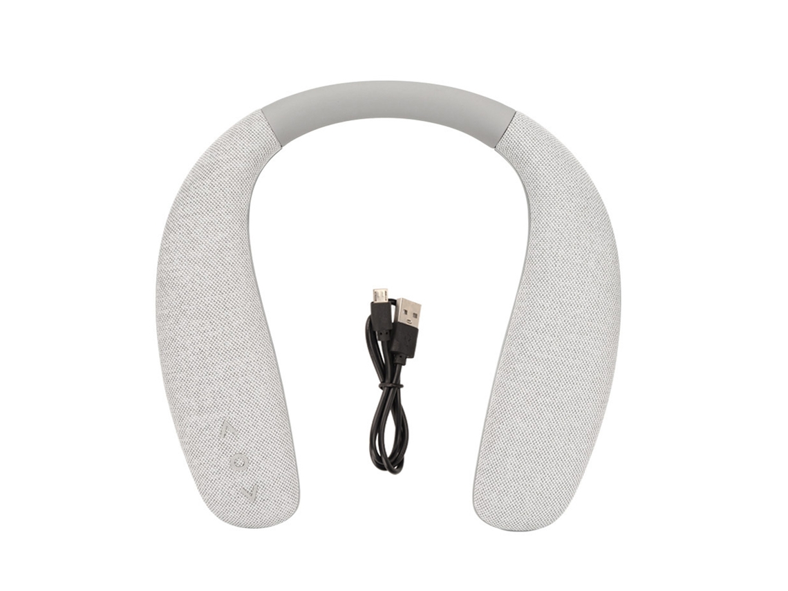 Pulsera Inalámbrica Bluetooth Estéreo Con Altavoz Y Cancelación De Ruido Para Deportes - Gris