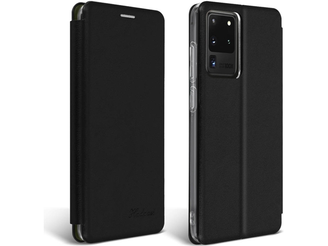 Funda Samsung Galaxy S20 Ultra AVIZAR Piel Negro