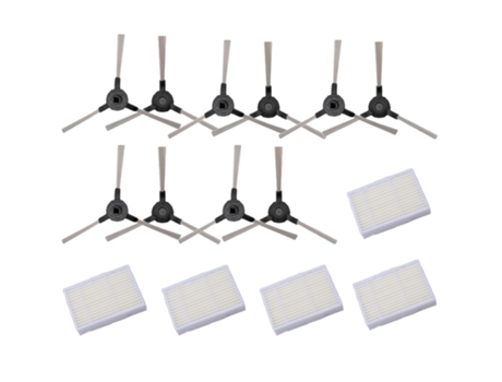 15 unids/lote de cepillos de Robot aspirador Cepillo Lateral para Midea Vcr15 Midea Vcr16 piezas de Robot aspirador robótico Accesorios