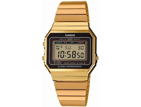 Reloj Unisex A700weg9aef casio cuarzo de pulsera masculino oro digital para mujer
