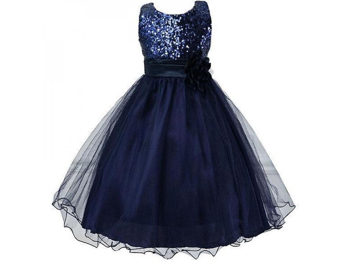 Vestido De Princesa Con Pedrería Para Niñas, Ideal Para Fiestas, Bodas, Graduaciones Y Con Tutú.