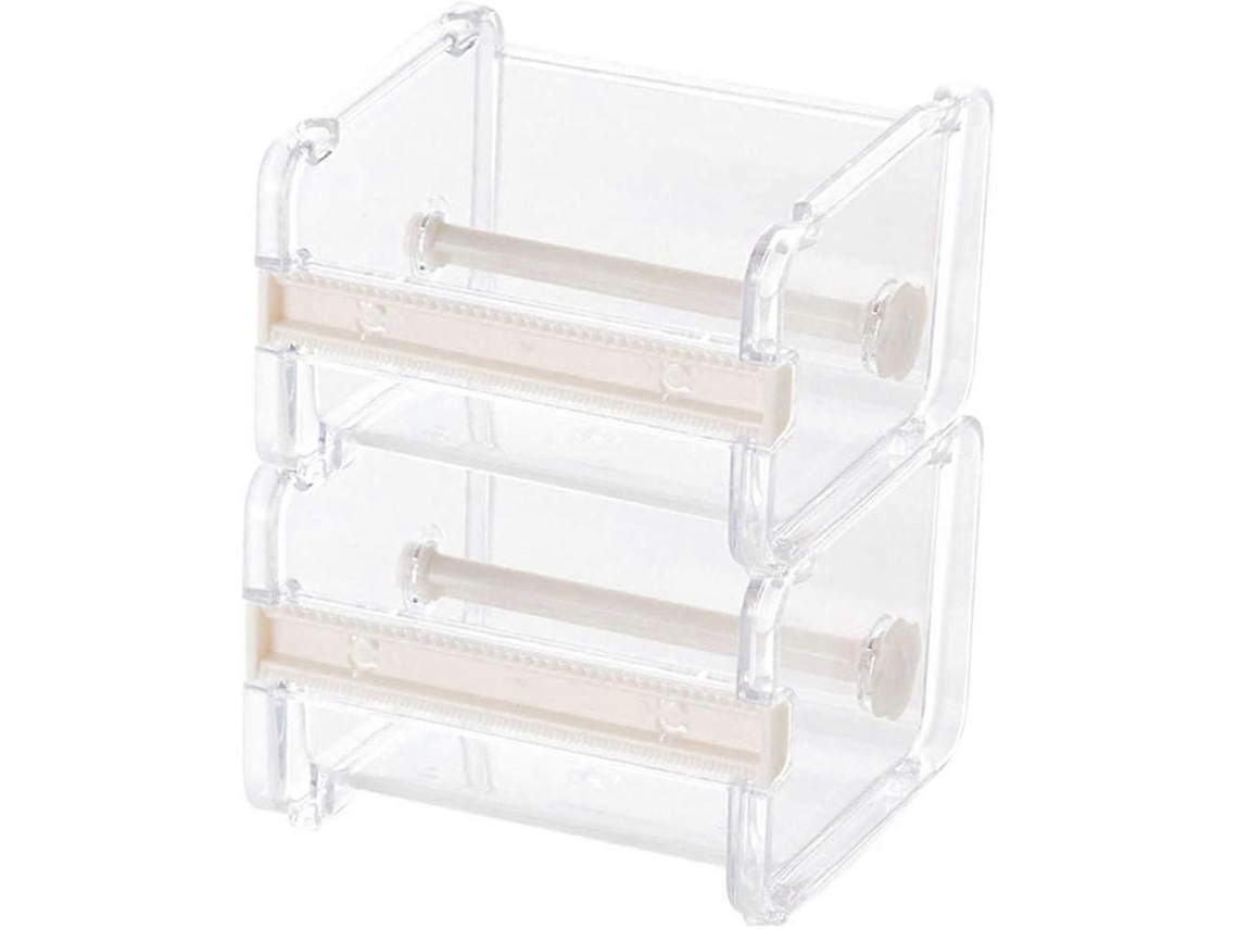 Dispensador de cinta de papel, dispensador de cinta autoadhesiva en rollo GOKOCO (2 unidades)