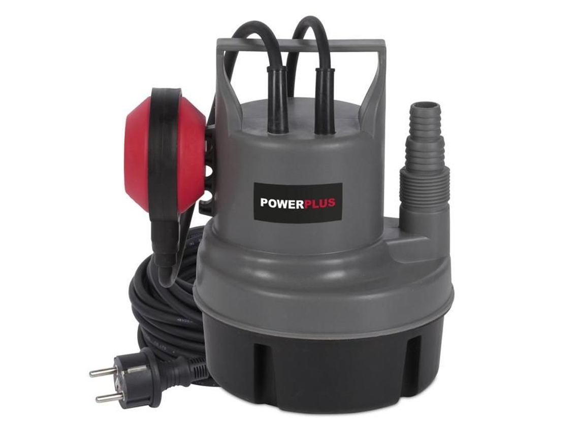 Bomba De Agua Eléctrica Powerplus Powew67900 Bomba De Agua Sumergible De 200 W, Máximo 35°c, 3500 L/h, Herramientas De Jardín