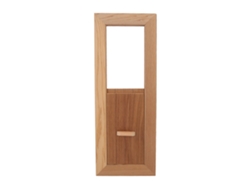 Panel De Ventilación Para Sauna Y Baño De Vapor Con Rejilla De Cedro Ajustable - Accesorio Práctico