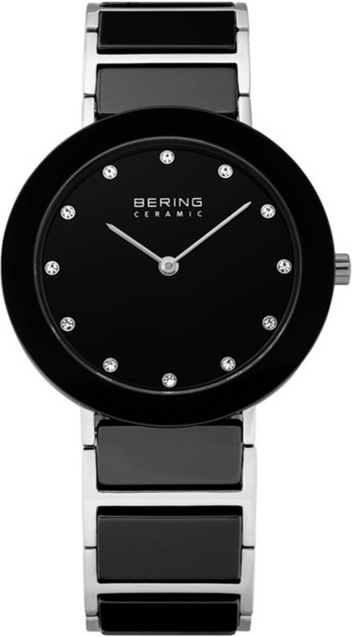 Reloj De Mujer bering 11435749 part ceramic cuarzo con correa varios materiales multicolor sumergible acero inoxidable