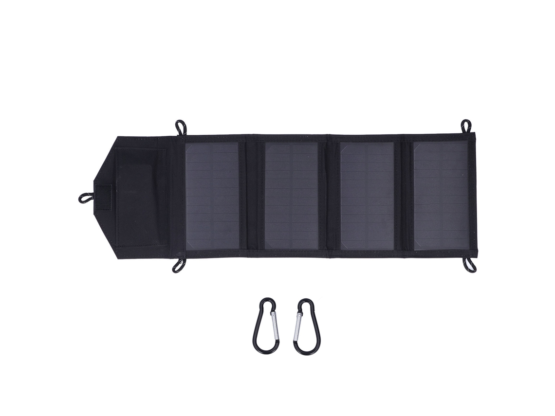 Cargador solar plegable Primerox de 10 W para coches y motocicletas.