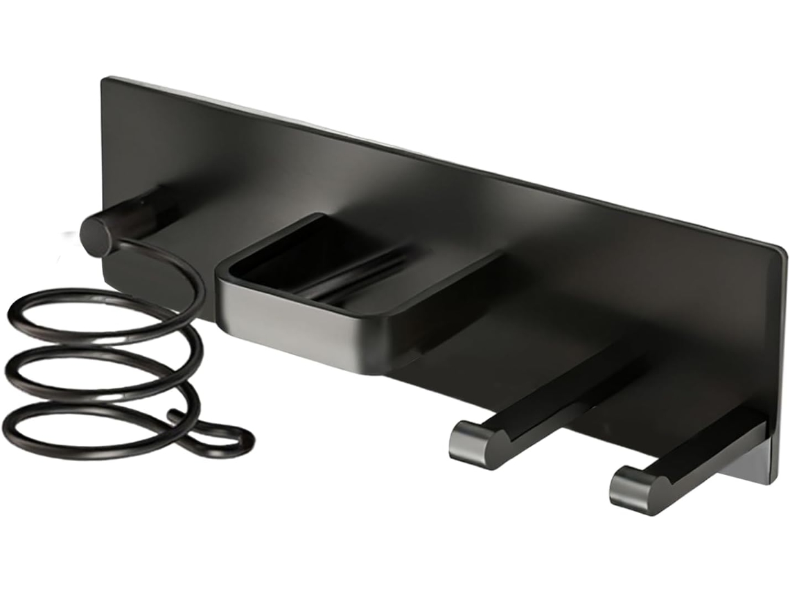 Suporte Para Secador E Chapinha De Cabelo - Cabide Vertical Paracabelo Suporte Para Secador De Cabelo Para Banheiro,