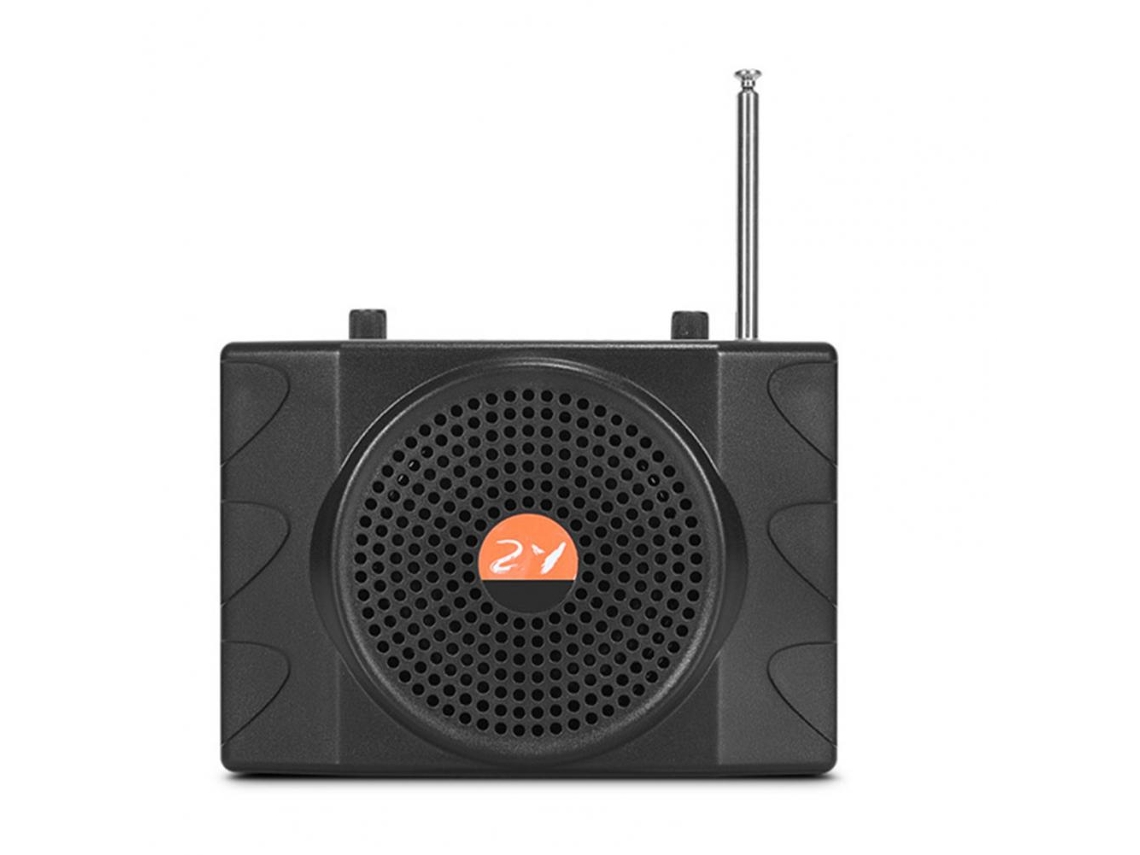 Megáfono práctico Digitallab para exteriores, con control remoto inalámbrico (negro)