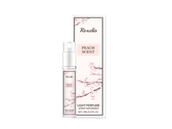 Perfume en spray con aroma a melocotón