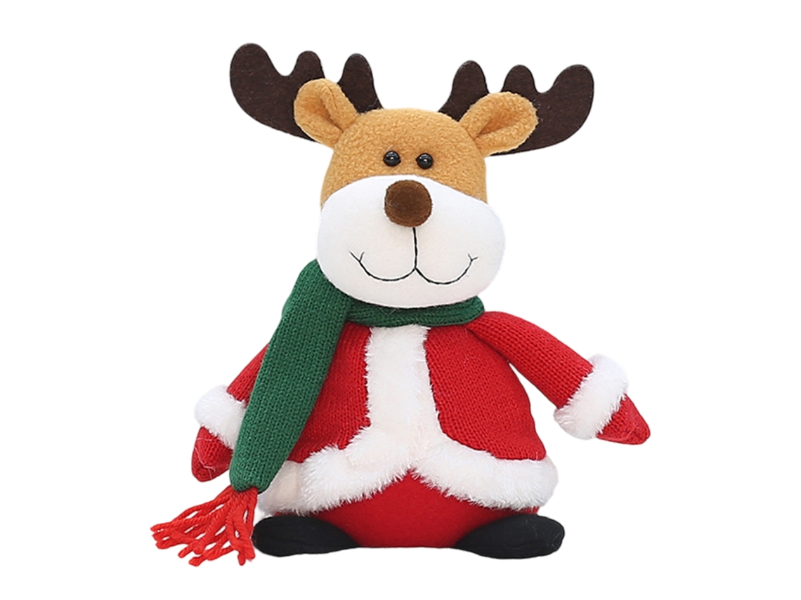 Muñecos Navideños Decorativos, Adornos De Peluche, Papá Noel Y Amigos TRUYUETY