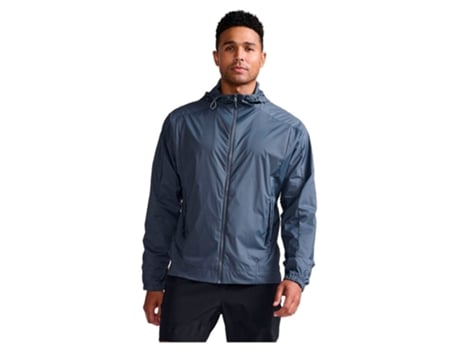 Casacos 2XU Jaqueta Motion Windbreaker Azul XL Homem