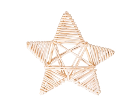 Estrellas de Ratán pack 12x12x1cm MUEMUE