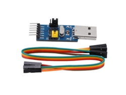 Módulo Convertidor Serie Usb A Iic I2c Uart Ttl Con Cable Puente Y Adaptador De Descarga.