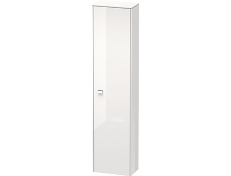 Armario semi-alto DURAVIT Brioso Individual 1 puerta con bisagra a la derecha 2 estantes de madera 2 estantes de vidrio altura mín. 133 cm - m