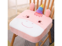 Silla de comedor Eifson con asiento elevador antideslizante y extraíble, 10 cm (Unicornio)