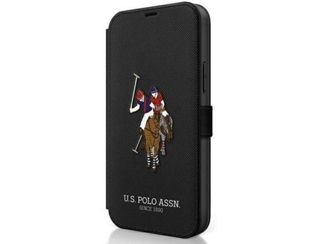 Carcasa iPhone 12 y 12 Pro US POLO Negro
