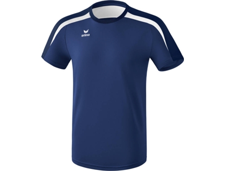 Camiseta para Niño ERIMA Liga 2.0 Blanco, Azul para Multideportes