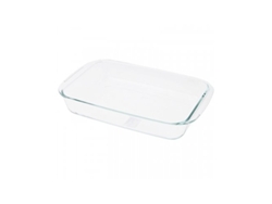 Plato Rectangular De Borosilicato 30x18cm 1,6lt 480730 Ibili