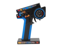 Transmisor De Control Remoto Para Coches Rc Wltoys 124017 124016 144010 104072 124007 Azul Y Negro