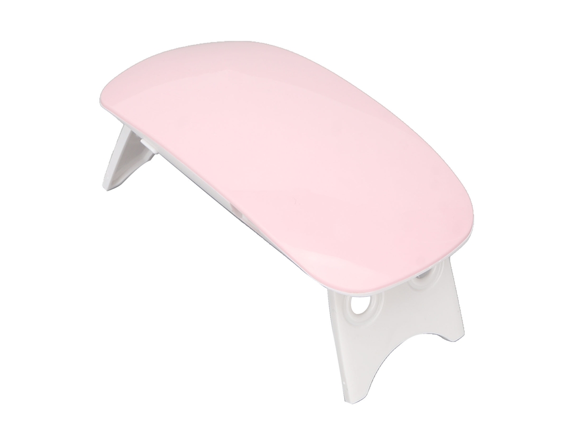 Kit de esmaltes de uñas en gel Rebe con lámpara de secado rápido para manicuras profesionales caseras.