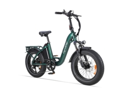 Bicicleta eléctrica para mujer Cyrusher Rumble2.0 de 20 pulgadas con motor de 250 W y batería de 48 EV y 18 Ah.