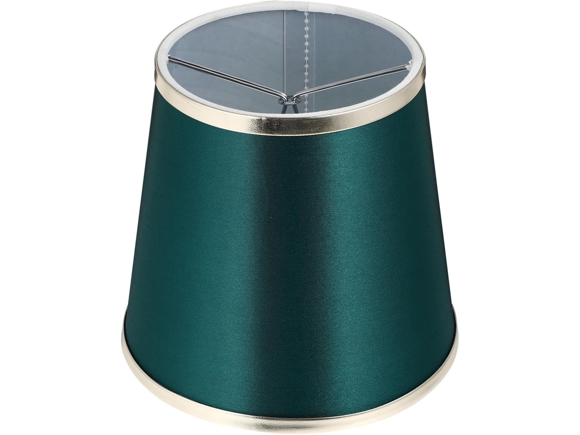 Lámpara De Tela Y Hierro, Elegante Decoración Para El Hogar, Protector De Lámpara Para Oficina O Dormitorio.