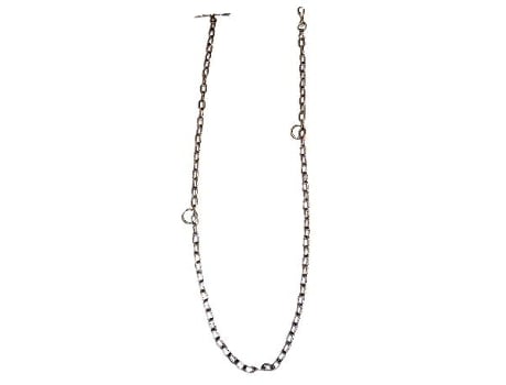 Collar ronzal cadena 150 cm x 4,0 mm pulid