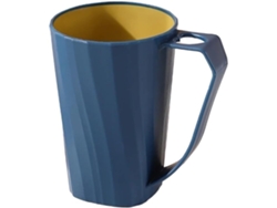 Juego de 3 portacepillos de dientes portátiles (sin marca), con asa, para enjuague, vasos.