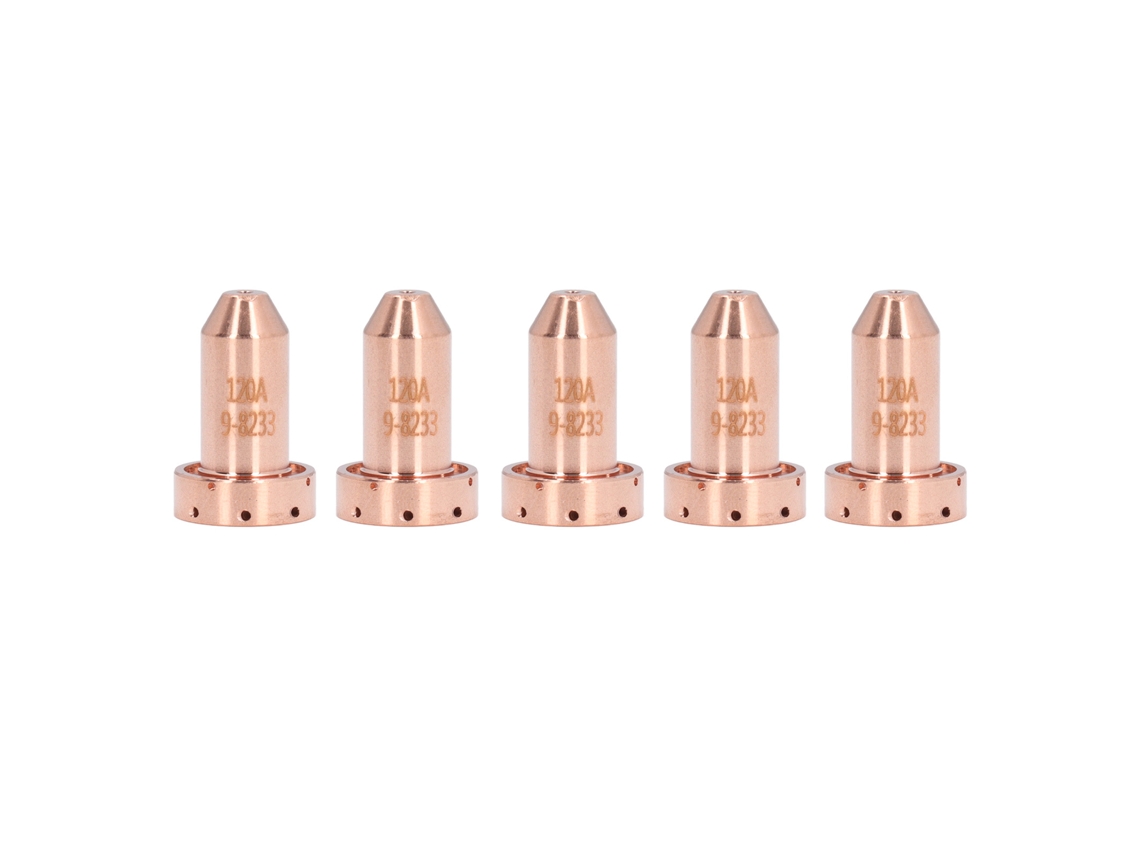 5 Puntas De Latón Para Cortadora De Plasma 9-8233 Para Consumibles De Repuesto Sl60 Sl100