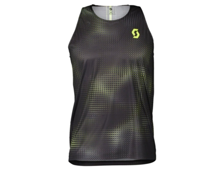 Camiseta sin Mangas de Hombre para Running SCOTT Rc Run Negro (XL)