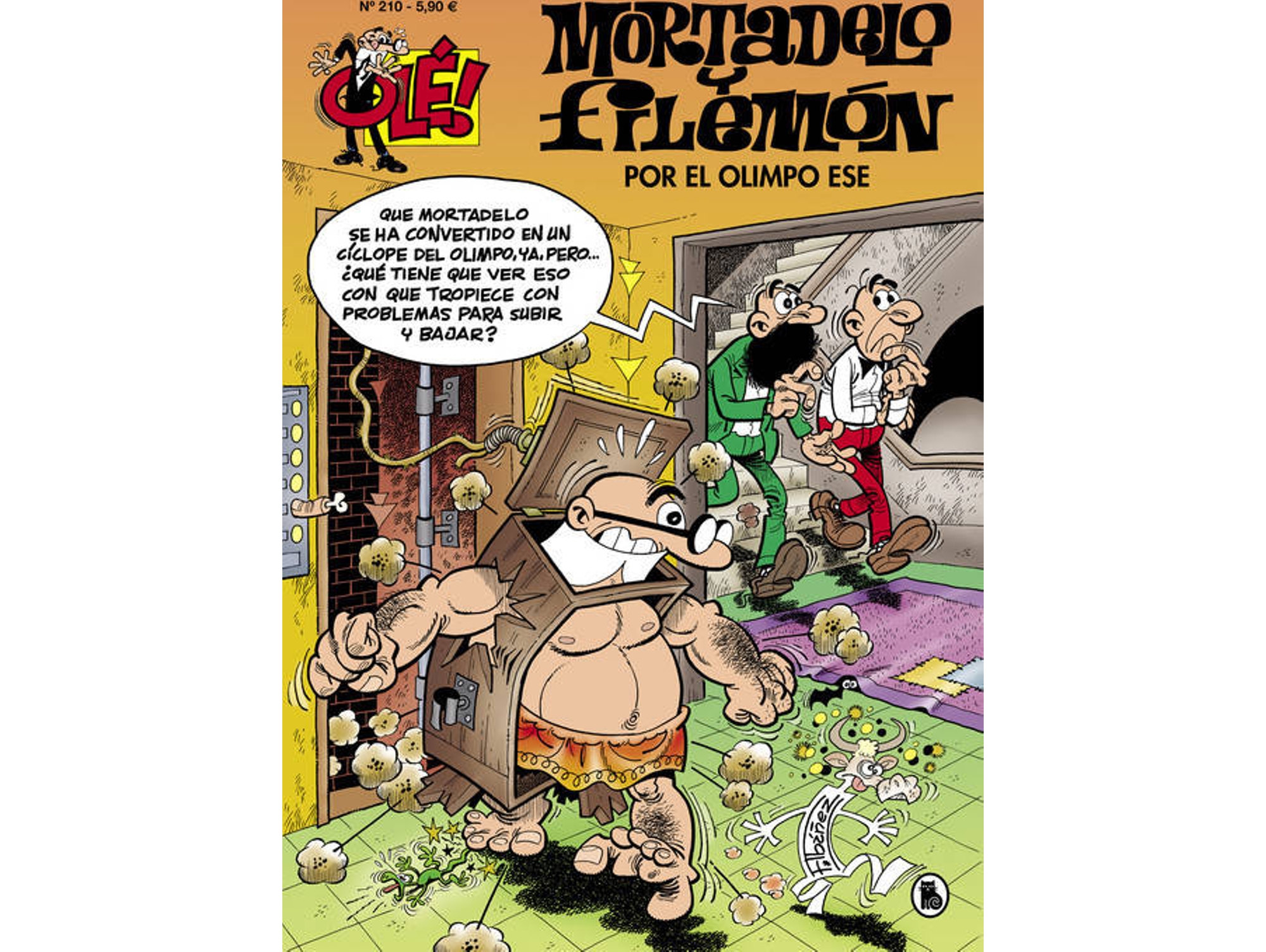 Libro Por El Olimpo Ese de Francisco Ibañez (Español)
