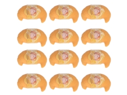 Bj-brinquedo De Compressão De Croissant Simulado Para Aliviar O Estresse Resistente A Rasgos Para Crianças E Adultos