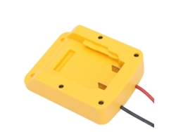 2026dz-adaptador Batería Litio 14.4v 18v 20v Con Conector Dock De Energía Cable 12awg Y Interruptor