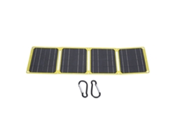 Panel solar plegable Primerox de 40 W, monocristalino, ETFE, con USB Tipo-C.