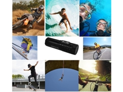 Cámara deportiva para bicicleta y motocicleta, con wifi 4k UHD, impermeable, lente gran angular, antivibración, control y grabación mediante aplicación Yizhood