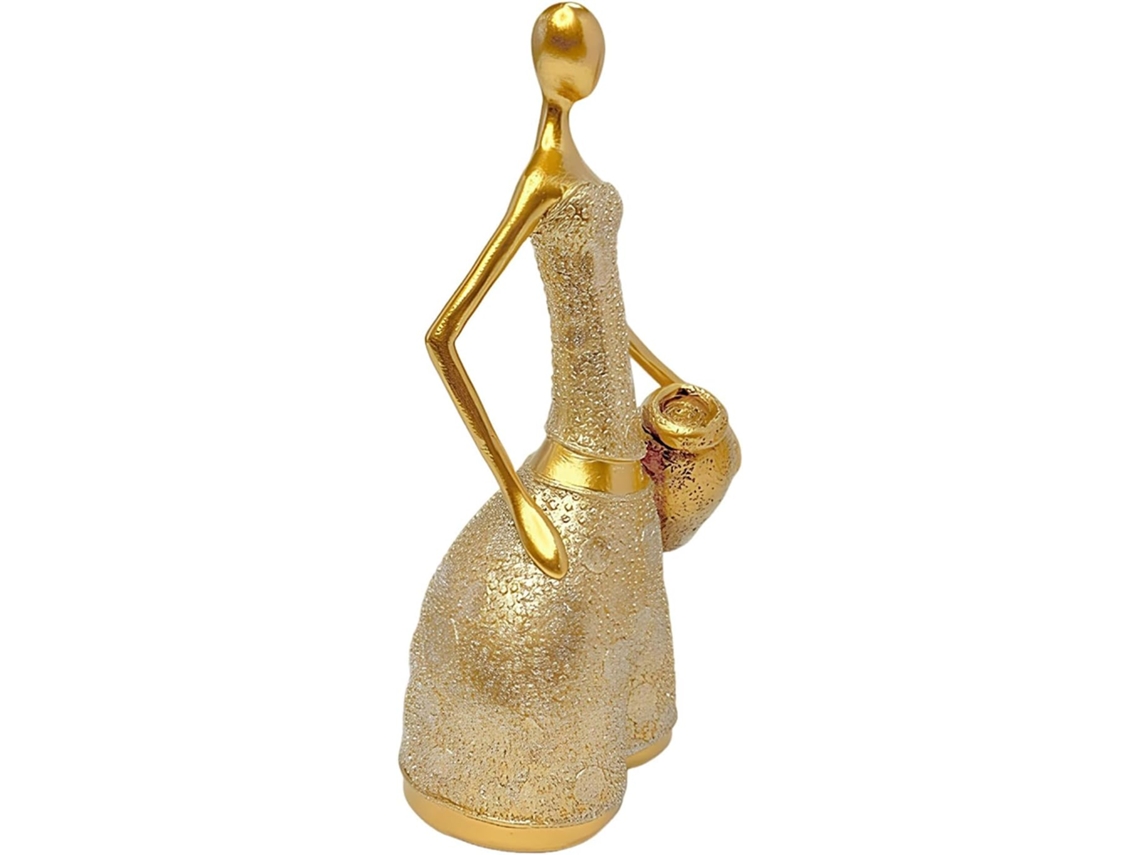 Esculturas Para Decoración De Interiores, Figura Femenina De Resina Con Maceta, Ideal Para Mesa De C
