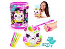Peluche de neón con aerógrafo, barril blando con rotuladores y plantillas Air 022 Canal Toys