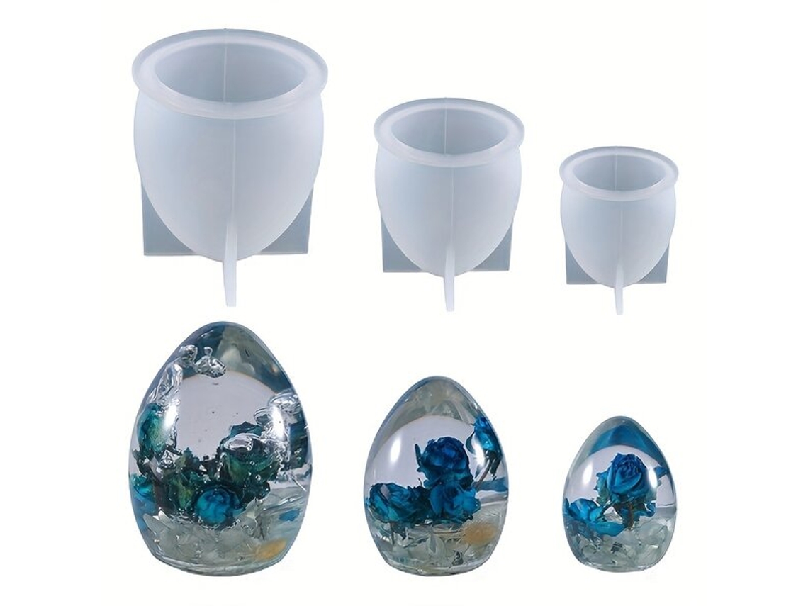 Molde de silicona con forma de huevo de Vayotoy