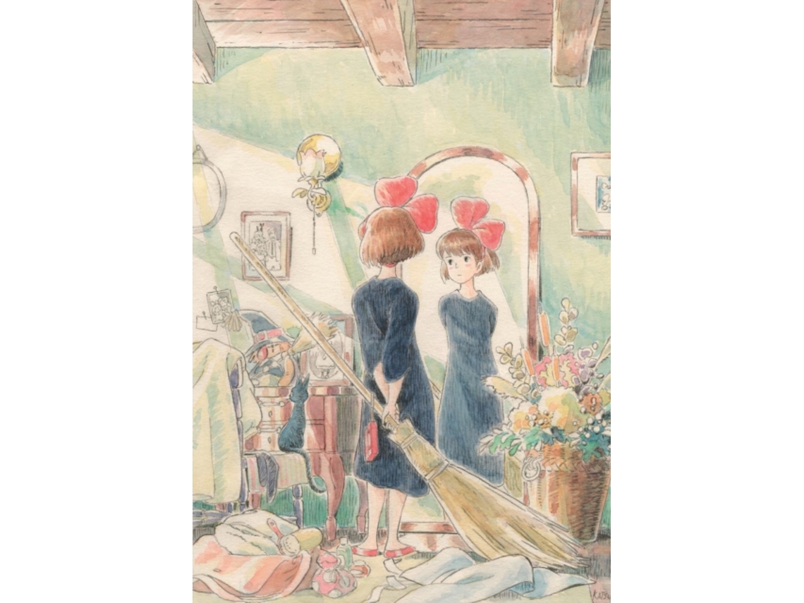 Libro Kikis Delivery Service Journal de Studio Ghibli (Inglés)