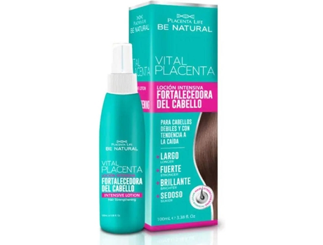 Loción para el Pelo BE NATURAL Vital Placenta Fortalecedor Capilar (100 ml)