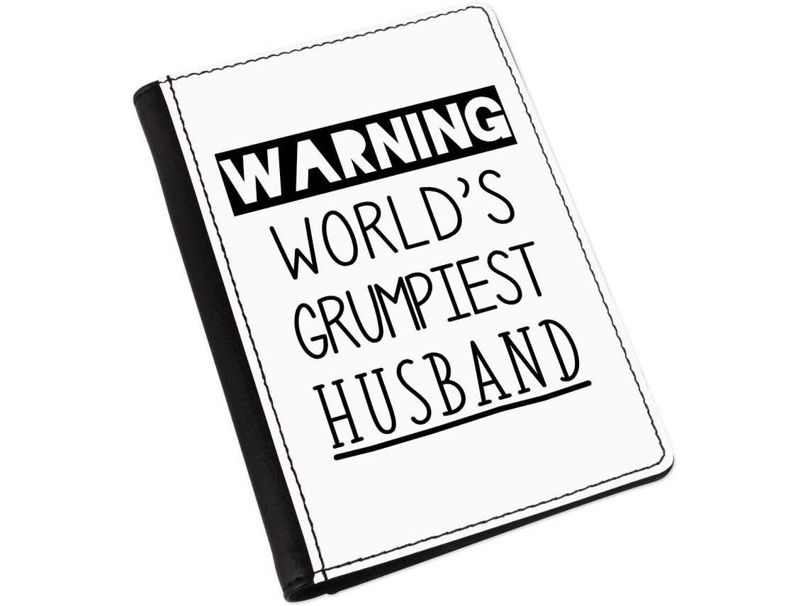 Portapasaportes para el marido más gruñón del mundo - Aviso de regalo
