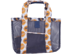 Naranja Bolsa De Compras Malla Para Exteriores,