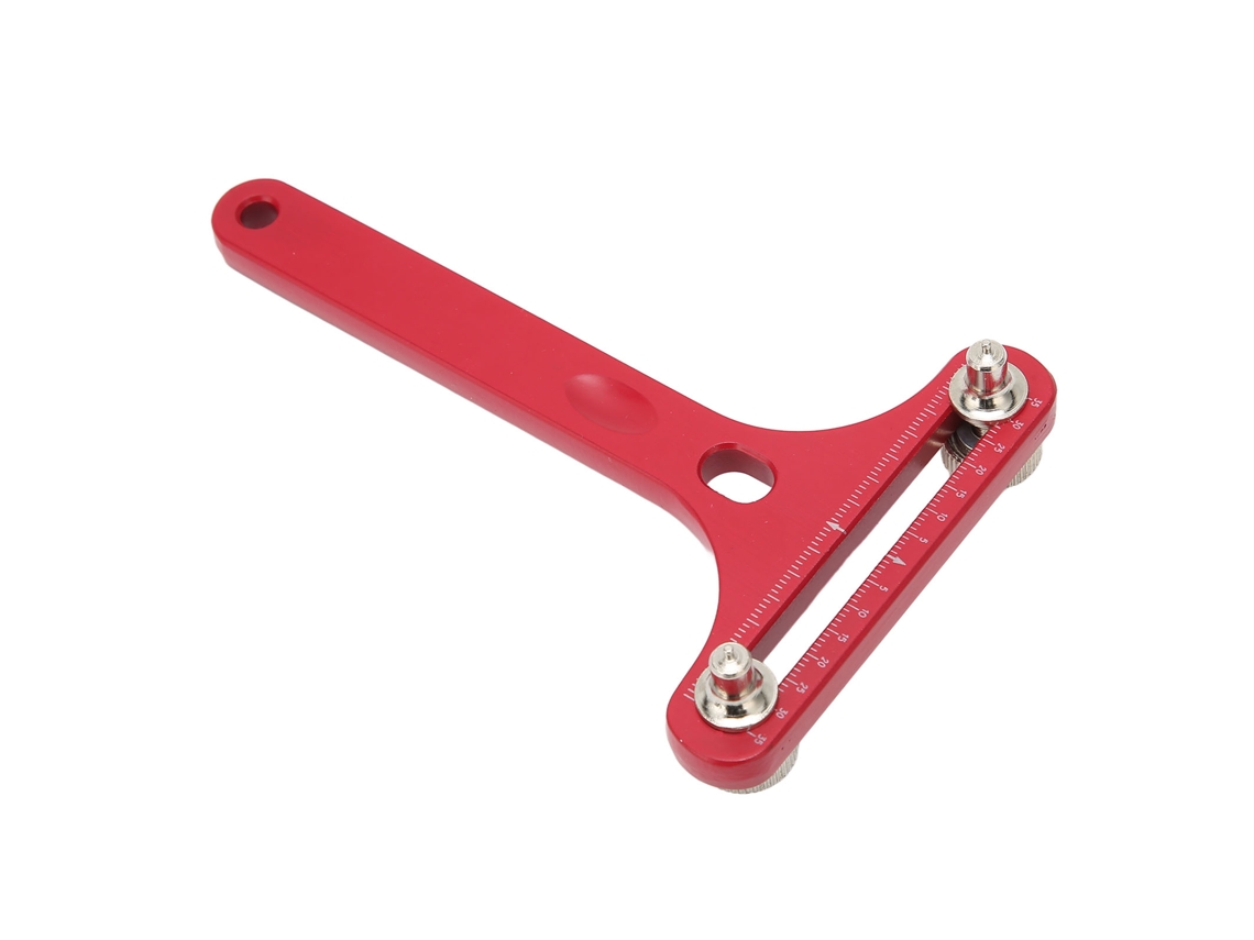 Llave Para Abrir La Tapa Trasera Del Reloj, De Acero Aleado Con Escala Clara Para Reparaciones - Roja
