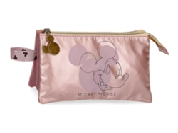 Estuche DISNEY Mickey Outline Rosa (22x12x5 cm)